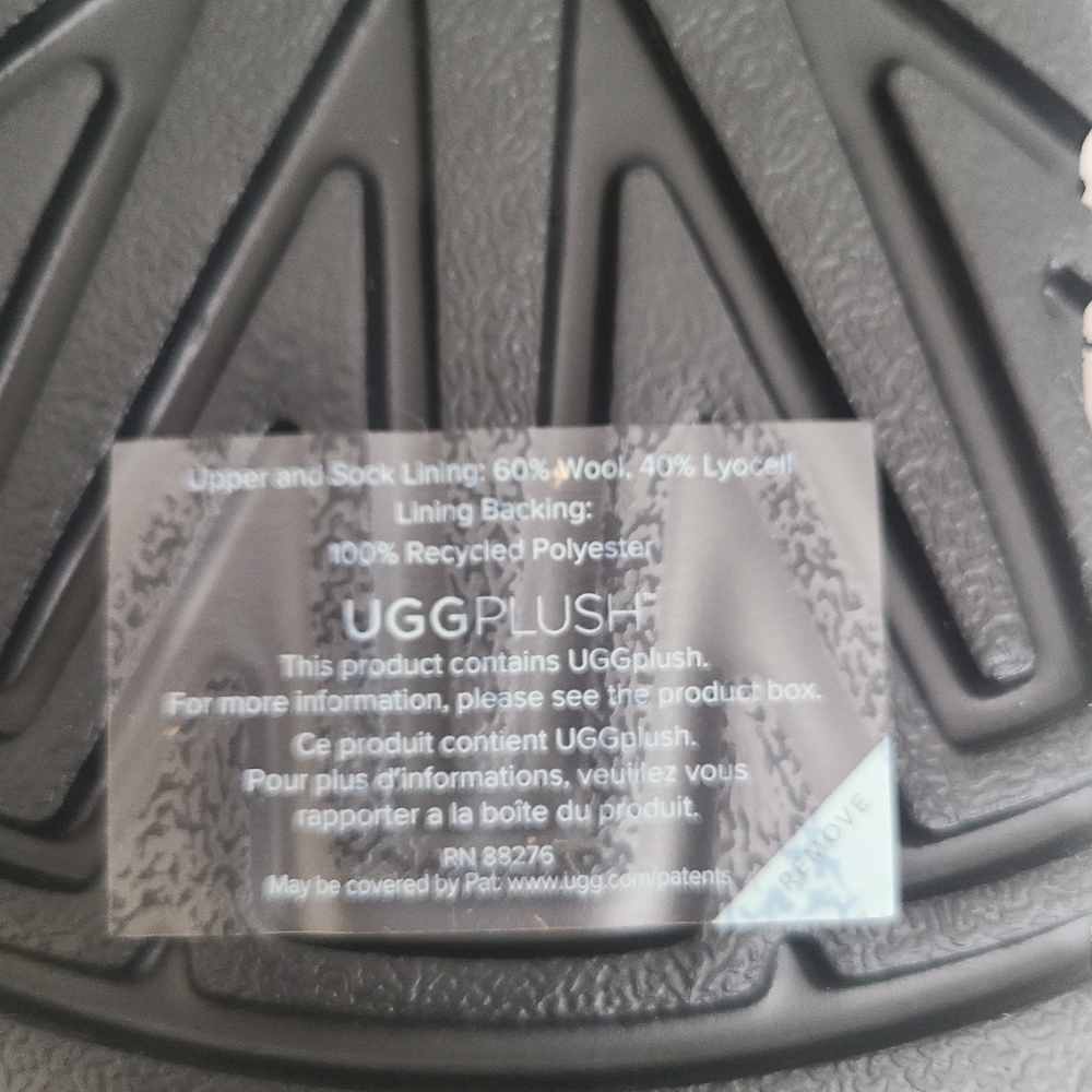 UGG Unisex Neumel ll Slipon in Black Ankle Boots Sz 10 - Picture 7 of 8